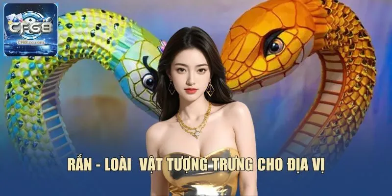 Rắn - Loài  vật tượng trưng cho địa vị